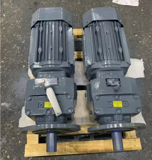 R137減速機を交換する
