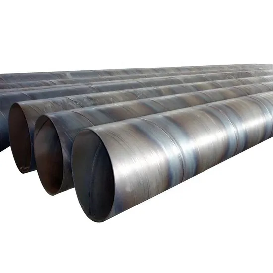 API Spec 5L Oilfield Pipeline PE Coated/SSAW Spiral Welded Steel Line Pipe