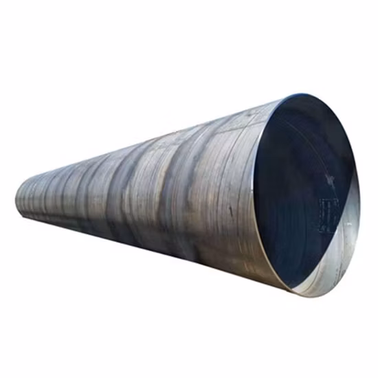 API Spec 5L Oilfield Pipeline PE Coated/SSAW Spiral Welded Steel Line Pipe