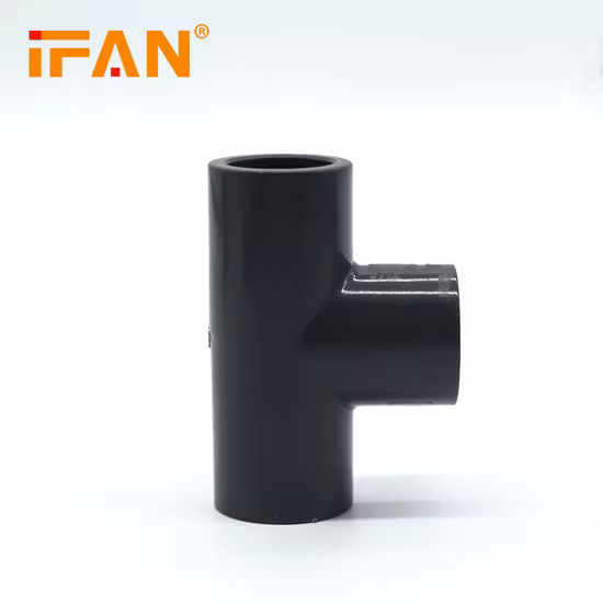 Ifanplus 工場 90 度 ASTM2467 Sch80 PVC タイプ PVC エルボ