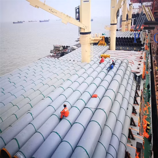 API 5L X-65 Psl2 工場供給 SSAW LSAW ERW 炭素鋼管用スパイラル溶接管