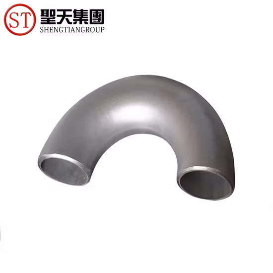 SUS304 ステンレス鋼の突合せ溶接の付属品 316 Bw Lr 長い半径 90 度 Sch10s Sch40s シームレス SS 角度